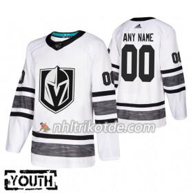 Vegas Golden Knights Trikot Custom 2019 All-Star Adidas Weiß Authentic - Kinder